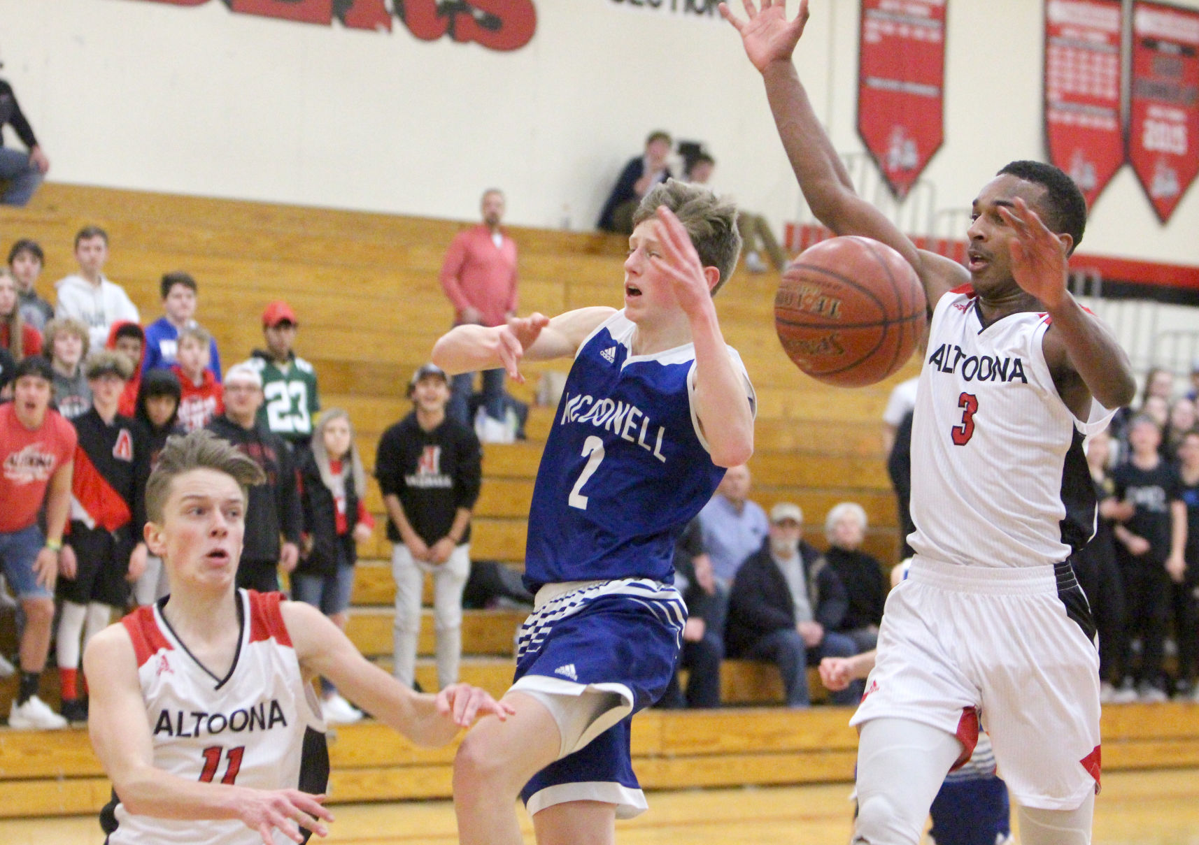 McDonell boys basketball at Altoona 2-13-20